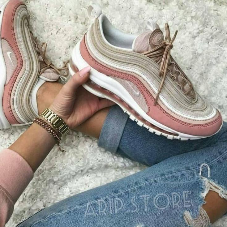 Harga Spesial.. SEPATU WANITA ORIGINAL NIKE AIR MAX 97 WOMEN " RUSH PINK " PREMIUM QUALITY.