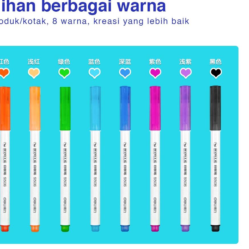

✄✄ Deli spidol isi 8/12 warna graffiti untuk papan tulis, hasil gambar mudah dihapus S504 S506