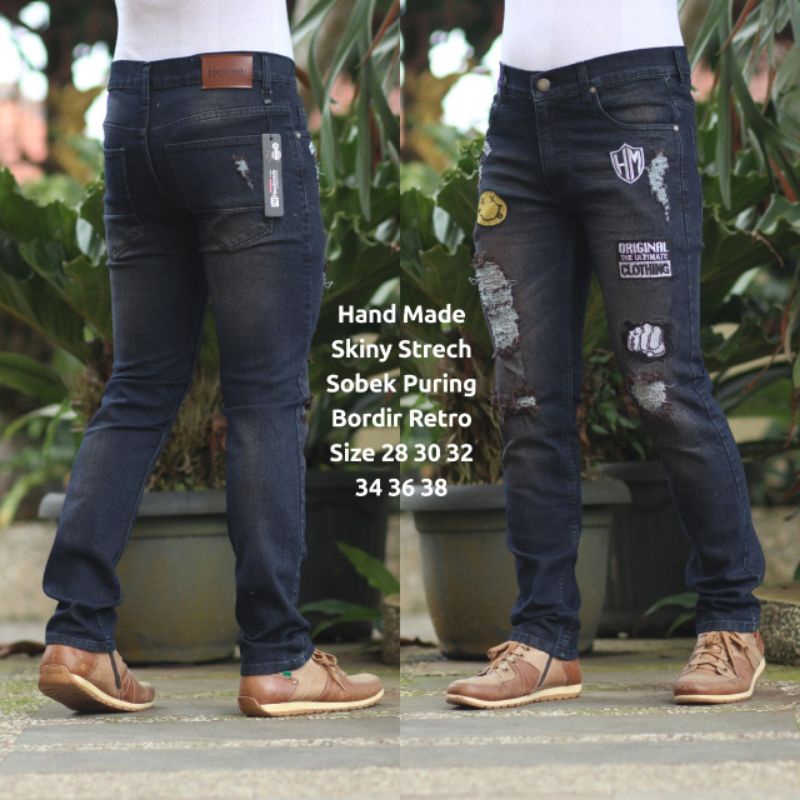 CELANA PANJANG PRIA-CELANA JEANS PRIA MODEL SLIM FIT-CELANA PRIA PREMIUM