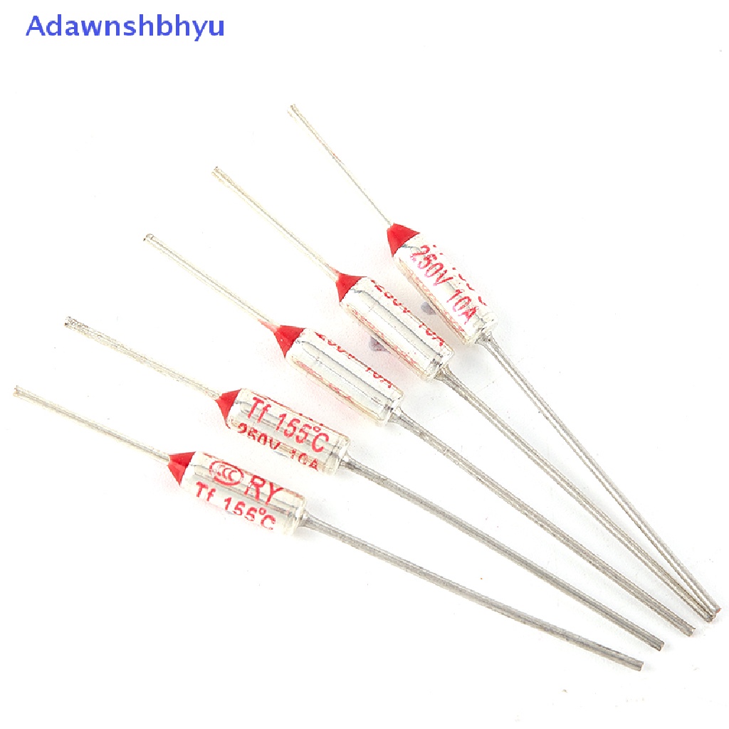 Adhyu Thermal Fuse RY 10A 250V Suhu 65C℃ 100℃ 130℃ 155℃ 185℃ 200℃ 240℃ Id