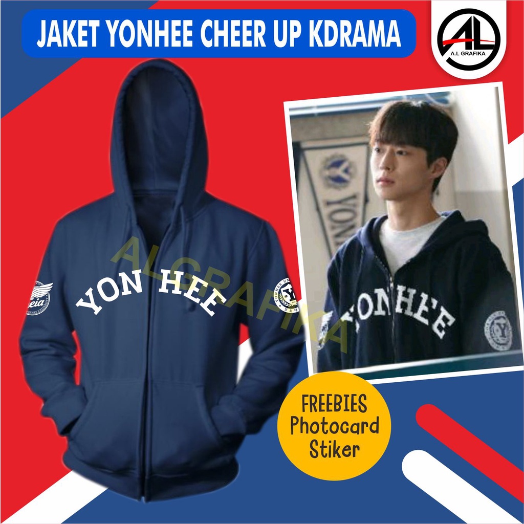 JAKET YONHEE UNIVERSITY CHEER UP KDRAMA BAE IN HYUK