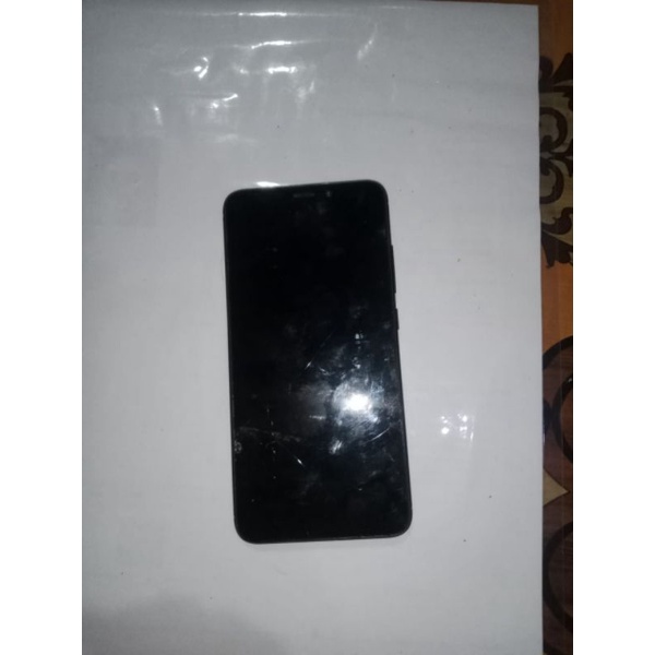 hp HOTWAV m6  mesin normal lcd tc pecah