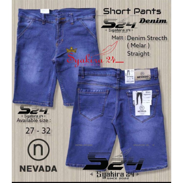 CELANA JEANS PENDEK NEVADA STREET MELAR