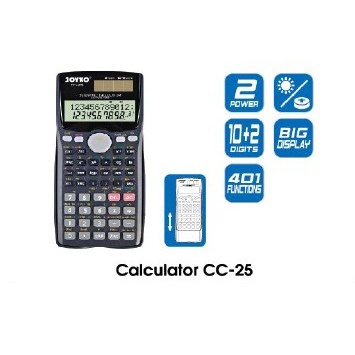 

CUCI GUDANG KALKULATOR CC-25 SCIENTIFIC