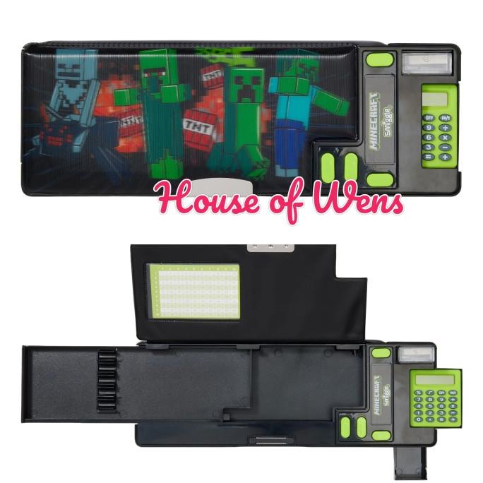 

SMIGGLE MINECRAFT POP OUT PENCIL CASE ORIGINAL - TEMPAT PENSIL SMIGGLE