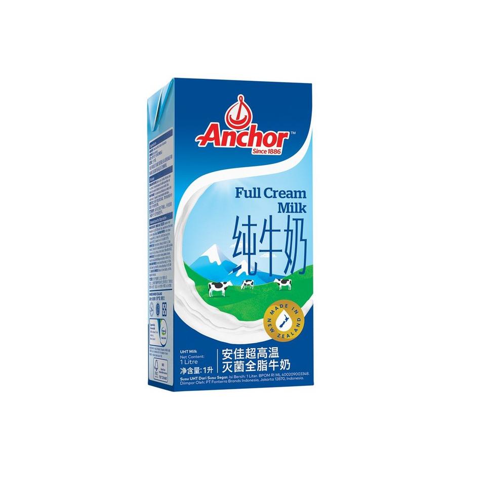 

Terlaris Today Anchor Full Cream UHT Milk 1 L murah