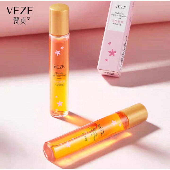 Veze Deodorant Herbal Wanita 10ML Tahan Lama CJR