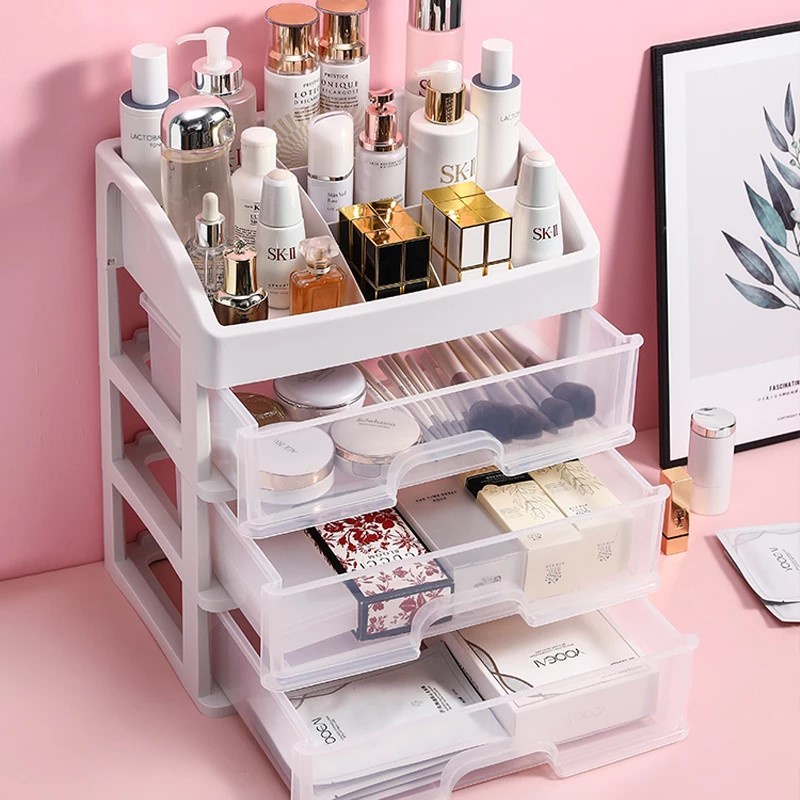 JAVASHOP Rak Kosmetik Serbaguna Laci Make Up Storage Organizer