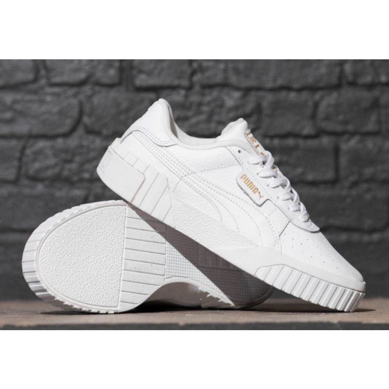 Sepatu PM Cali Bold Full White Original Bnwb OEM Sneakers Wanita