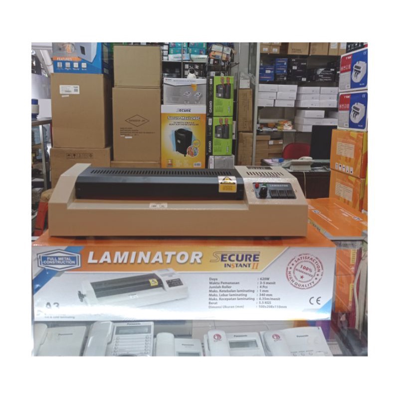 Mesin laminating Secure instant II laminator