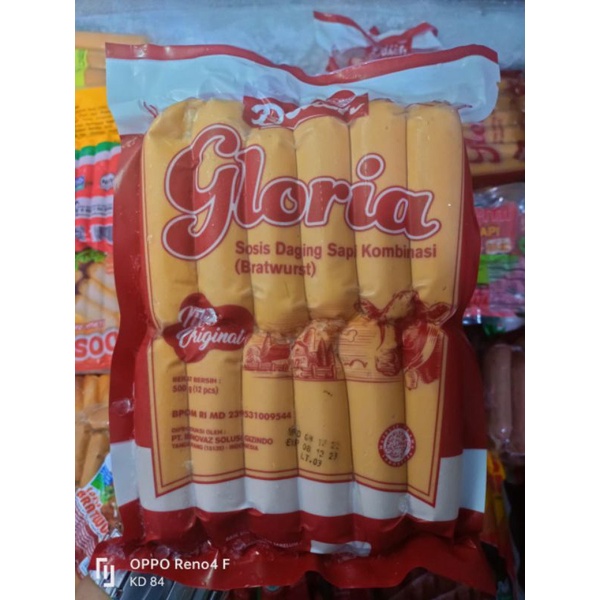 Exp Lama (COD) sosis hotel gloria 500 grm Berkualitas