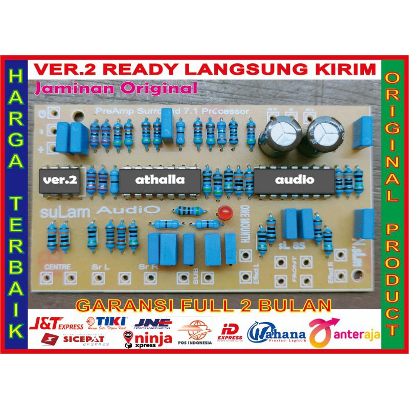 KIT PROLOGIC SURROUND PROCESSOR 7.1 VER.2