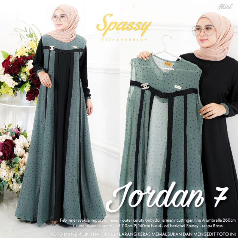 JORDAN #7 DRESS SETELAN PREMIUM ORI BERLABEL