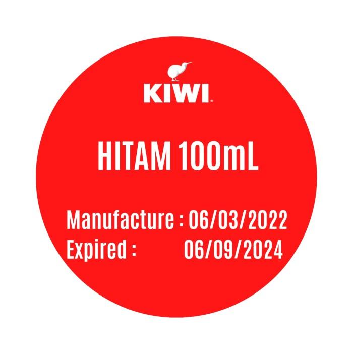 Kiwi Semir Sepatu Hitam - Kiwi Paste Sp Shoe Polish Kulit Black 100Ml