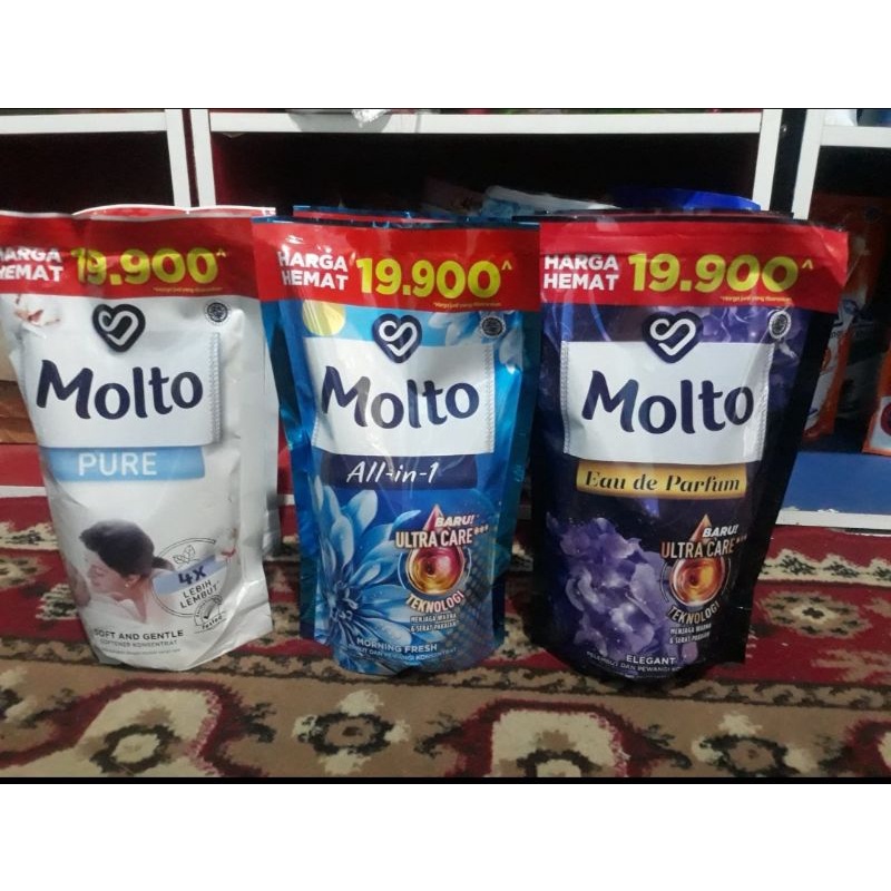 Bergaransi (GGP) Molto all in one anti kusut eau de parfume 680ml Termurah di Shopee