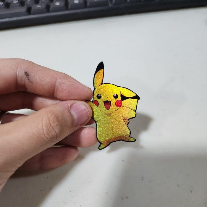

Sticker Hologram Anime - PSH1236 - Pokemon - Pikachu