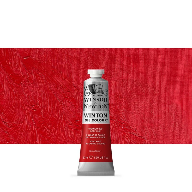 

WINTON OIL COLOUR 37 ML CADMIUM RED DEEP HUE WINSOR & NEWTON
