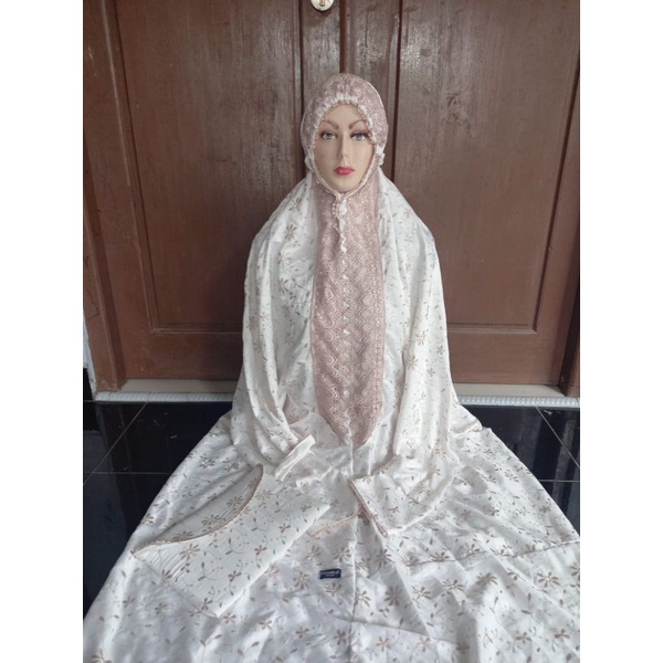 mukena mahar/mukena terusan/mukena sutra