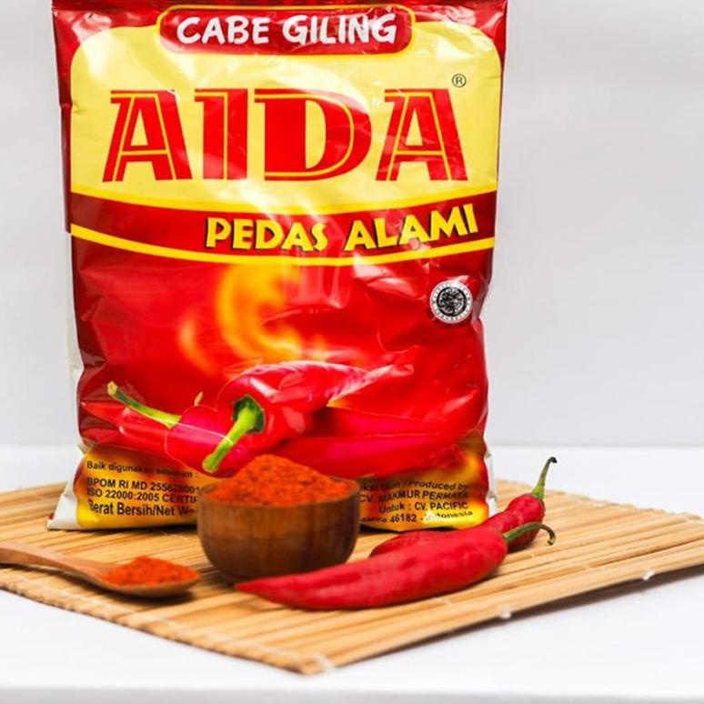 

Limited BUBUK CABE AIDA 500 GRAM / BUMBU MASAK CABAI BUBUK