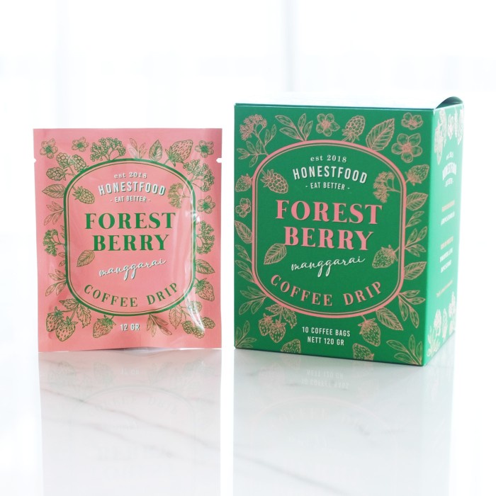 

Honestfood Coffee Drip (Paket Kopi Filter) - Forest Berry