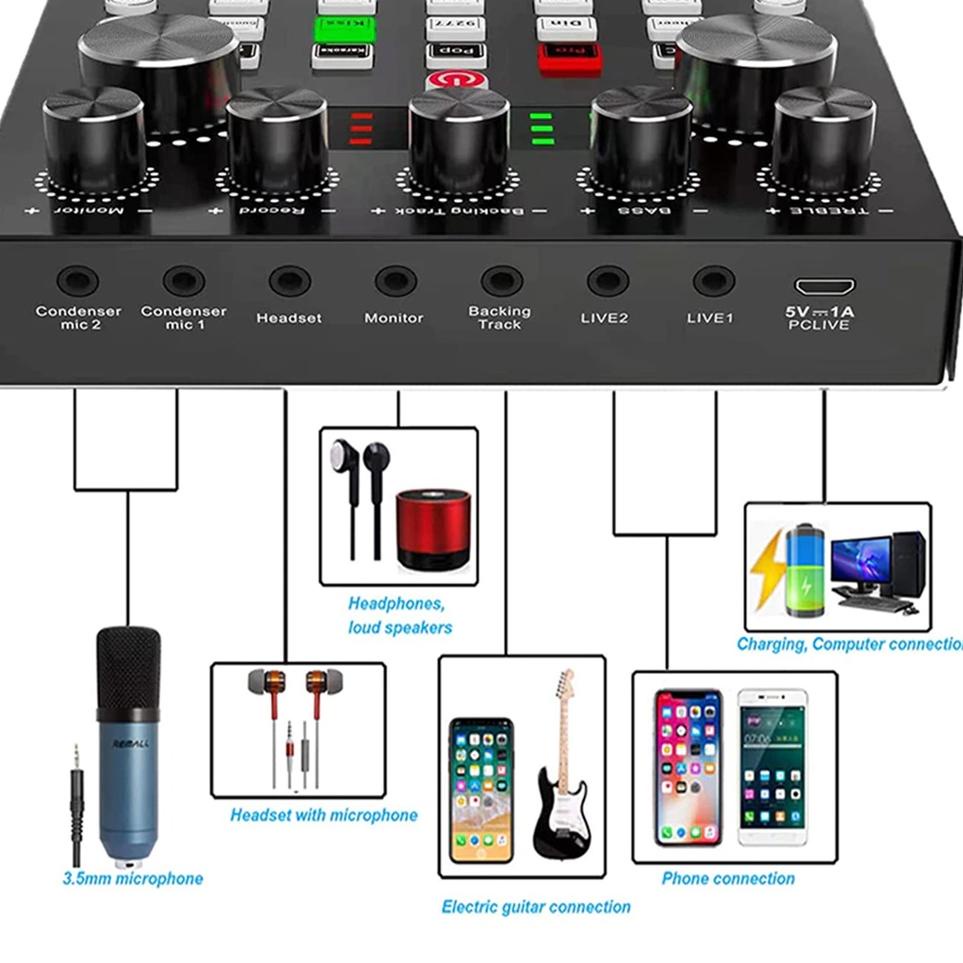 Pasti murah  PAKET LENGKAP Mic BM 800 Full Set Recording Mic Condenser Microphone Recording Mic BM80