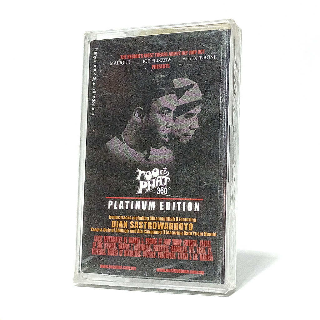 Kaset tape Too Phat 360 Degrees Platinum Edition new sealed