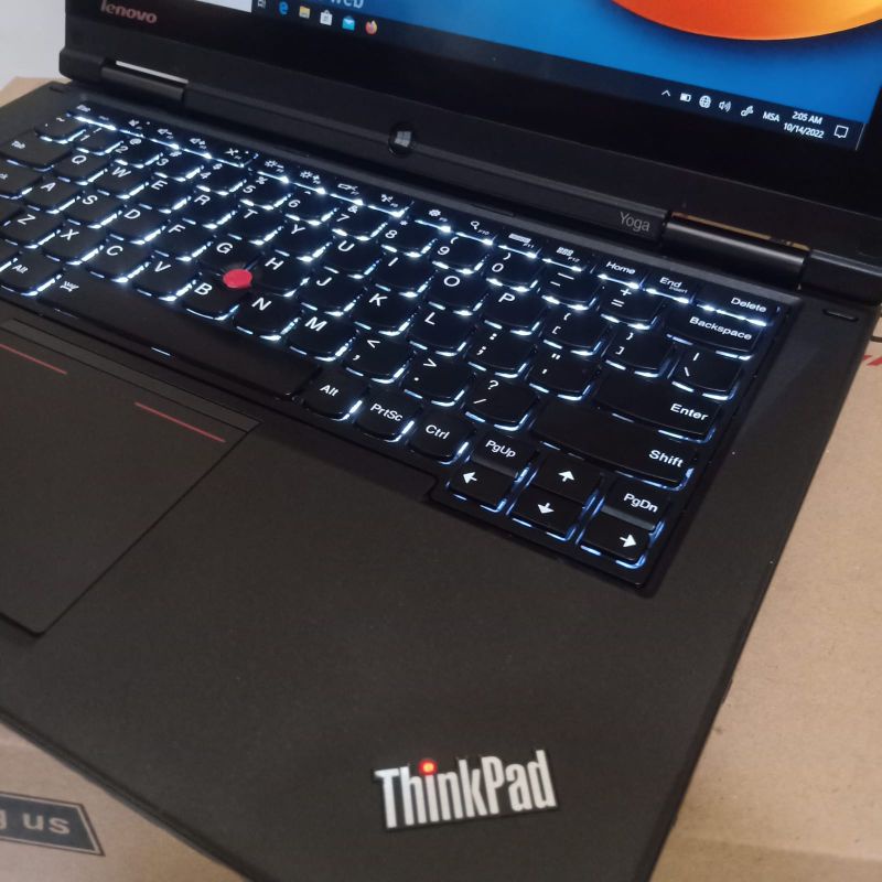 LAPTOP 2 IN 1 LENOVO THINKPAD YOGA 20C01SCG00 FLIP 360° TOUCH COR I5-4200U RAM 8GB SSD 128GB BACKLIGHT