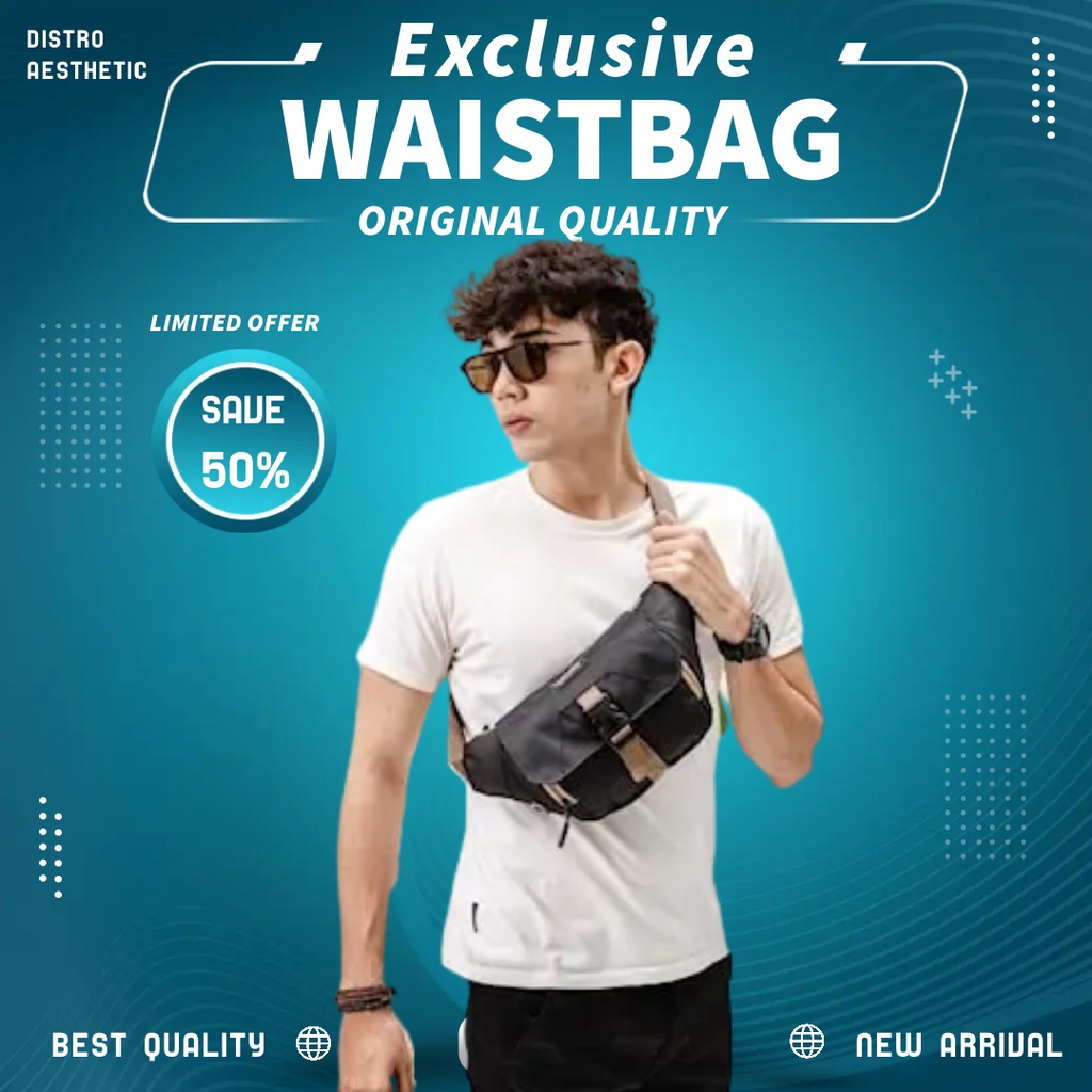 TAS SLEMPANG SELEMPANG LEMPANG PRIA DISTRO ORIGINAL TAS SLINGBAG SLING BAG SLINBAG TAS SELENDANG HAN