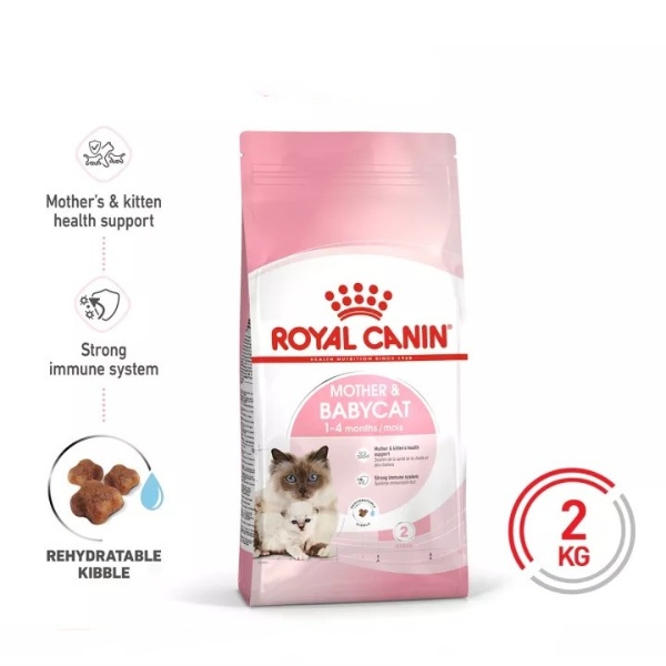 Makanan Kucing Royal Canin MOTHER &amp; BABYCAT 2kg 2 kg n and baby cat