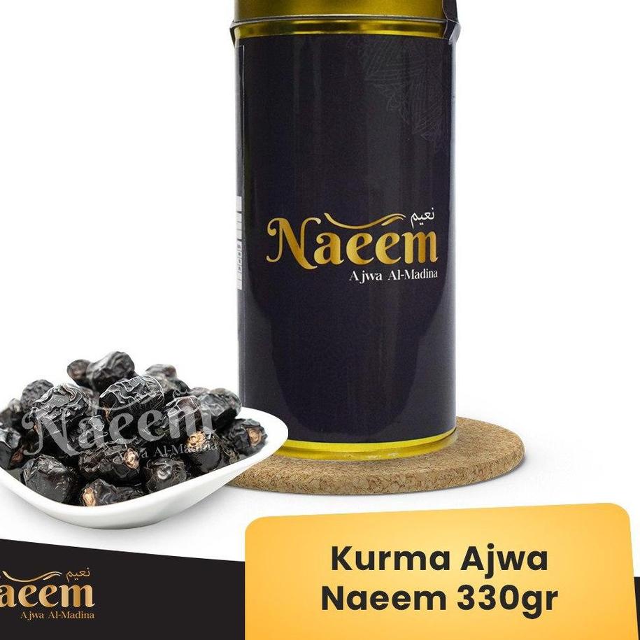 

READY ✅Kurma Ajwa Al-Madinah Premium 330 gr NAEEM | Qurma Nabi Madinah Eksklusif Asli Original|KD2