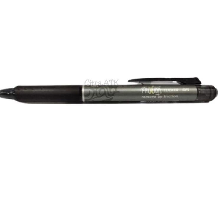 

➵Terupdate 6LQ Pulpen Hapus / Pen Pilot BLRT-FR5 Frixion Clicker Black 095 ➵Ready Stock