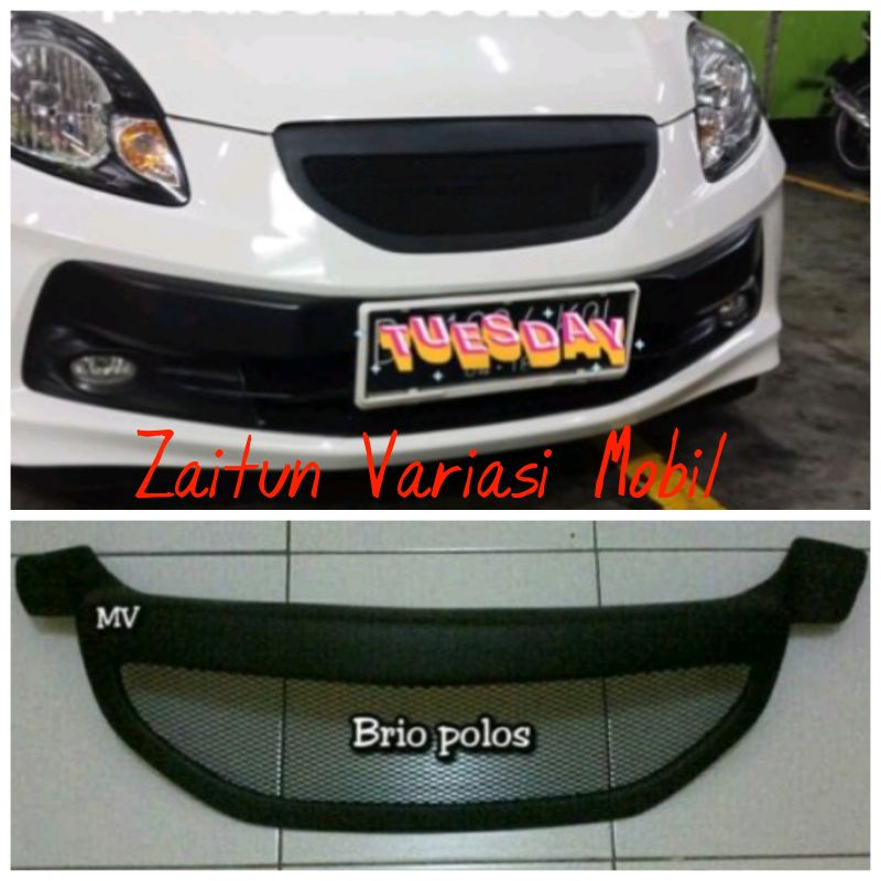 Gril jaring honda brio lama 2012-2015 sporty