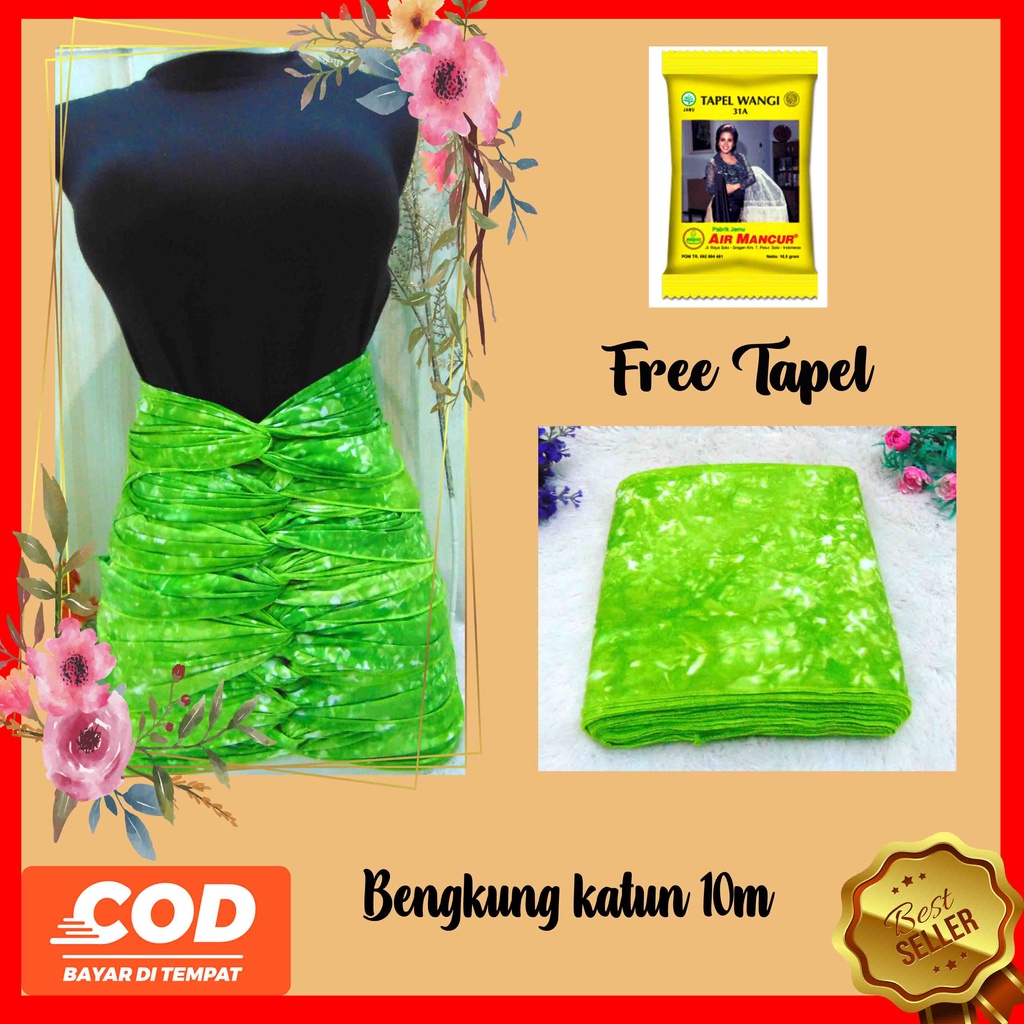 [FREE TAPEL]Bengkung Ibu melahirkan 10m /Bengkung kain /Bengkung Andien/ Belly binding /stagen tradisional