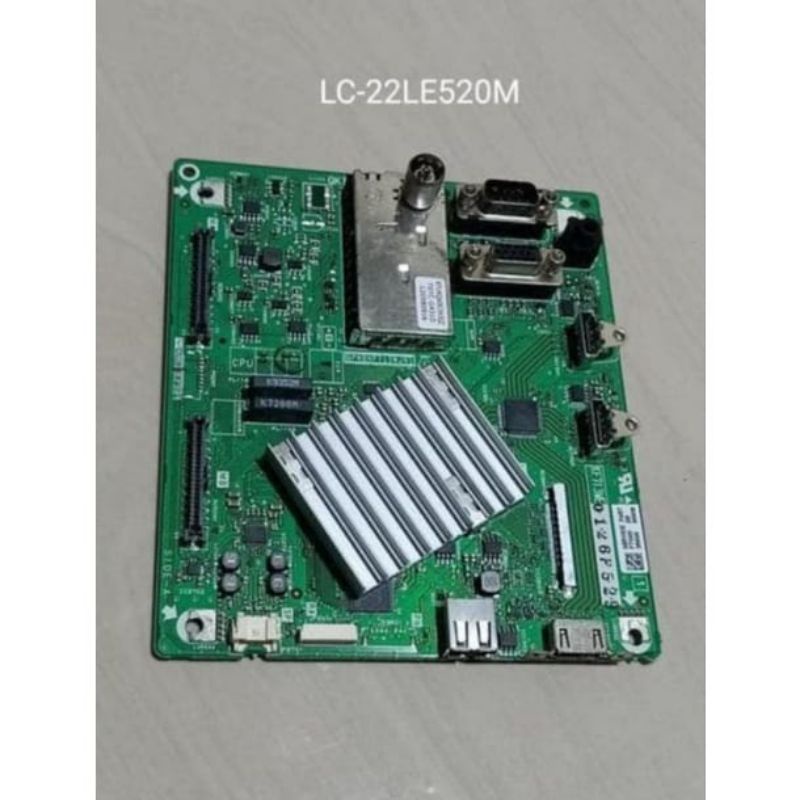 MB - MAINBOARD - MESIN TV SHARP LC-22LE520M - LC 22LE520M