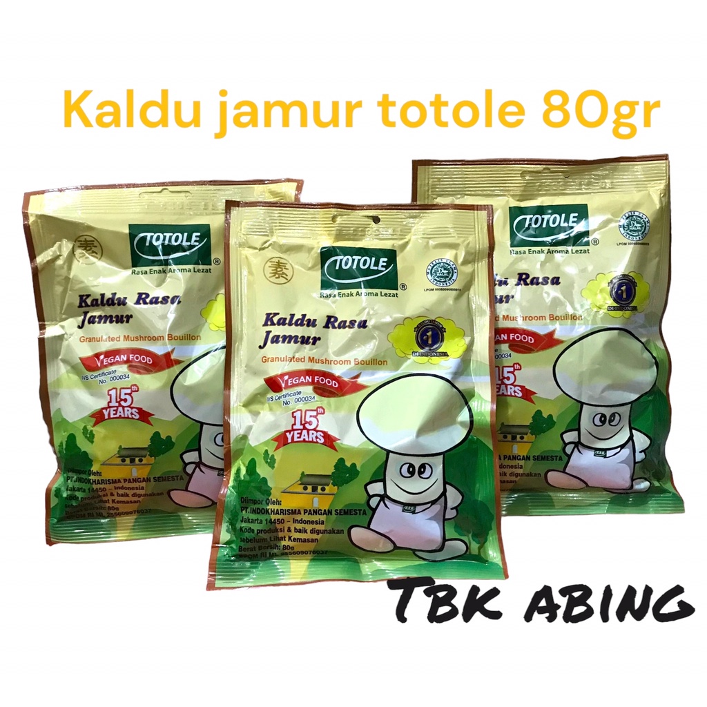 

Kaldu Jamur Totole 80Gram Murah