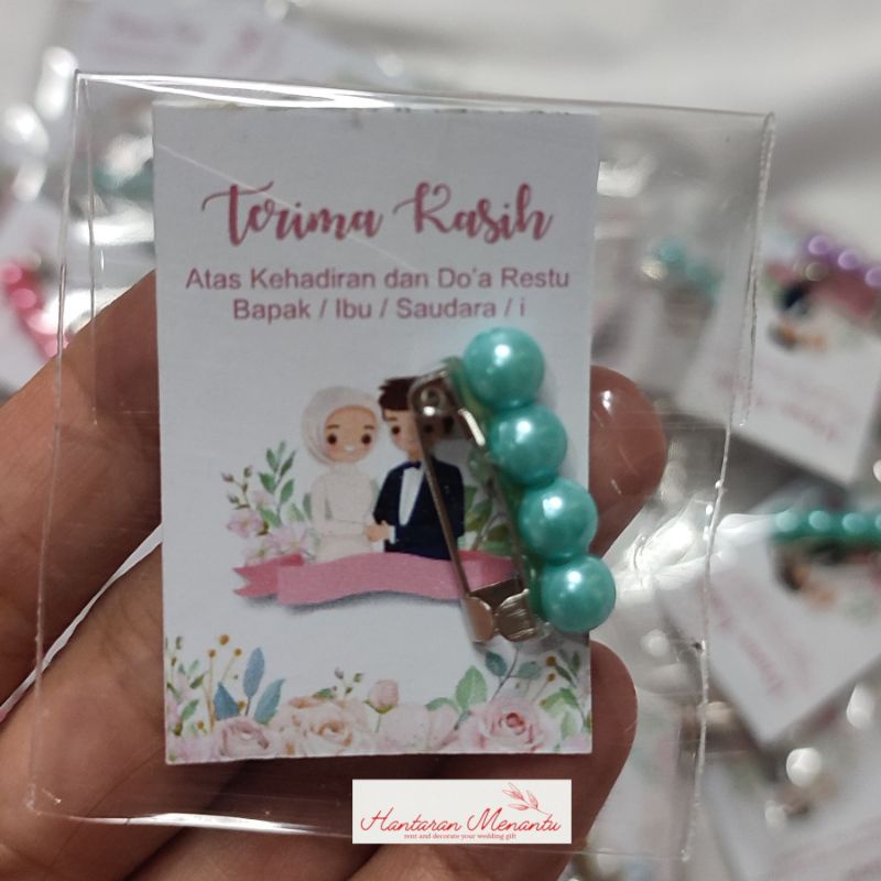 Souvenir Pernikahan Murah bros mutiara