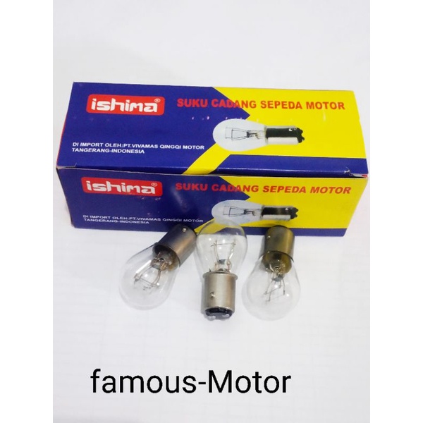 bohlam lampu belakang motor universal