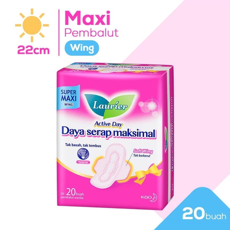 LAURIER SUPER MAXI 20 PADS