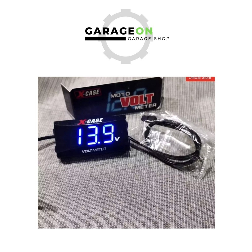 VOLT METER AKI DIGITAL X-CASE /VOLT METER WATERPROOf universal