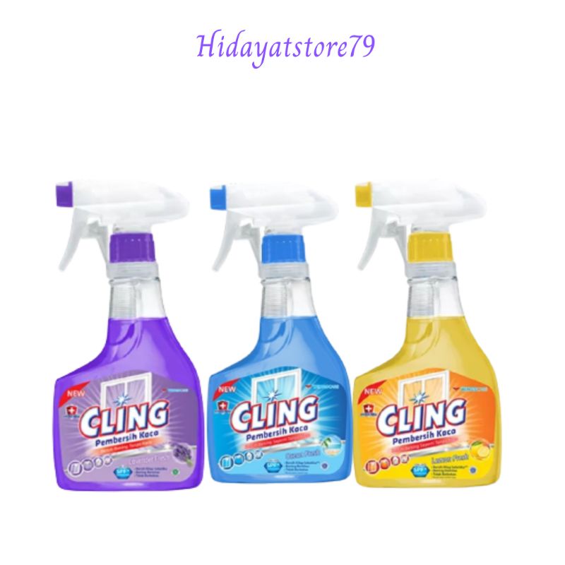 Cling / Pembersih kaca / Refill 425ml/botol 440ml