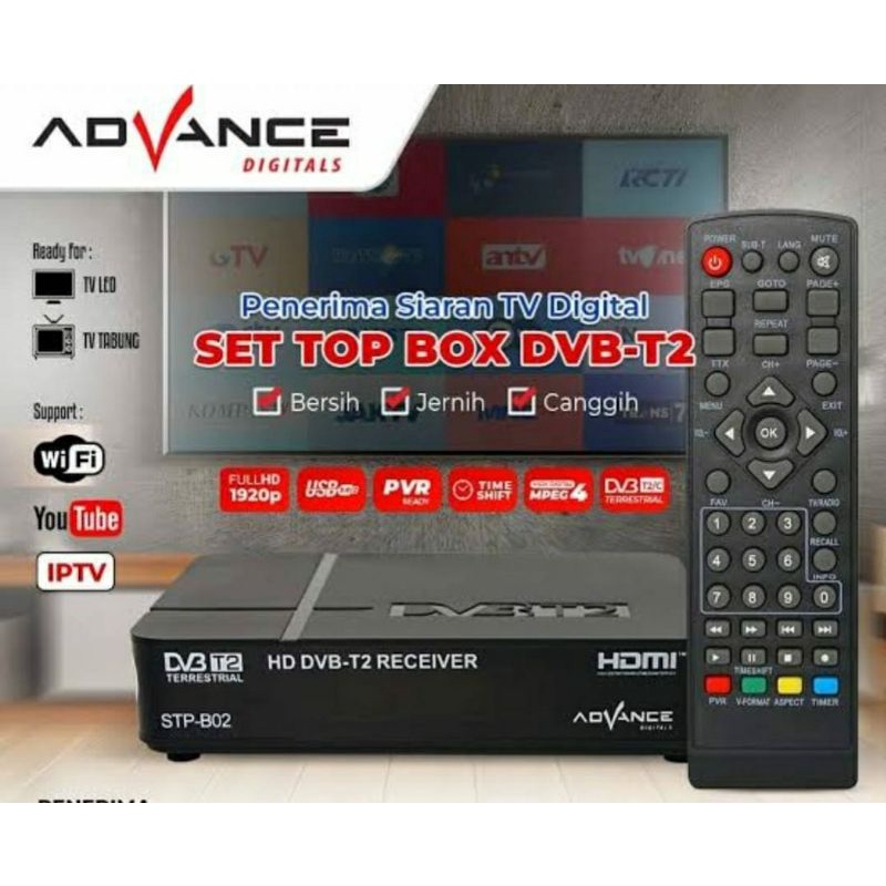 SET TOP BOX ADVANCE DIGITALS TIPE STP-A01 &amp;  SET TOP BOX MATRIX APPLE HD