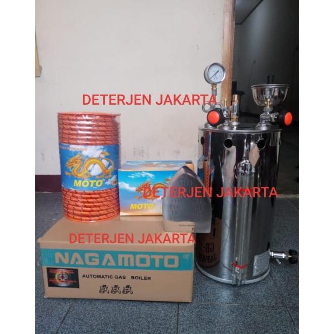 Setrika Uap / Boiler Otomatis Nagamoto 15 Liter Murah Original