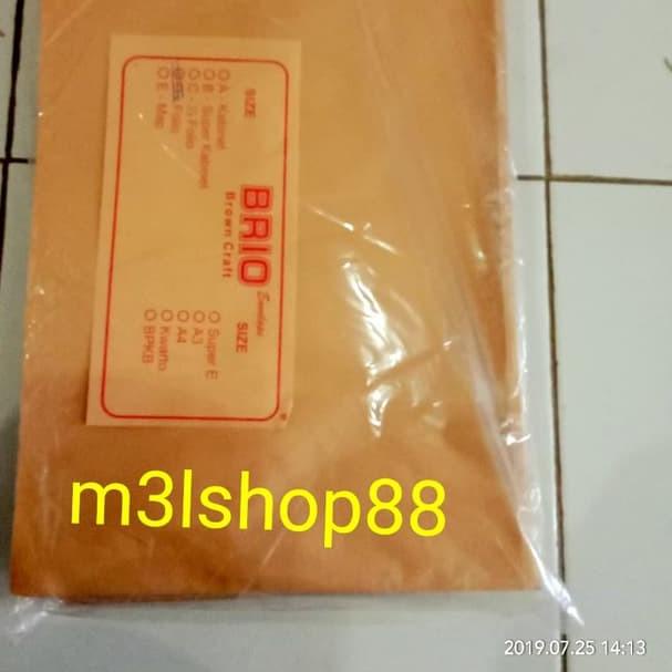 

╝¤╚ amplop coklat folio / f4