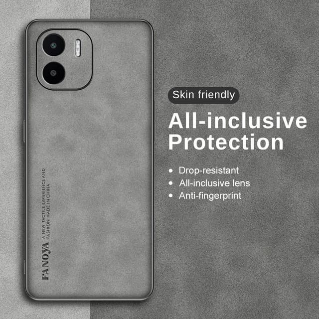 REDMI A1 / REDMI A2 COVER SOFT CASE PREMIUM LEATHER FANOYA SILIKON SOFTCASE