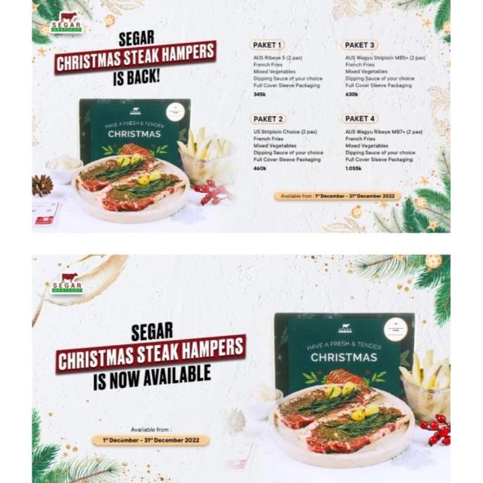 

Christmas Hampers Steak