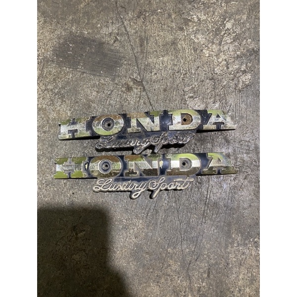 emblem tangki gl pro / max logo tangki honda gl pro max ori