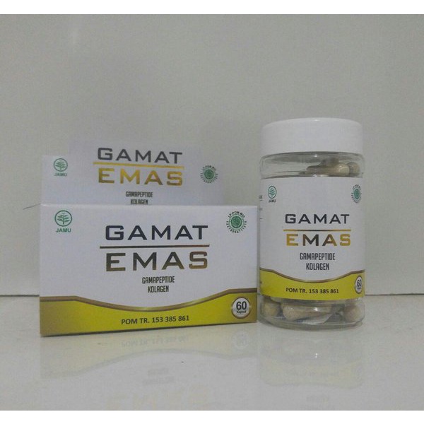 Kapsul Ekstrak GAMAT EMAS Al Afiat Isi 60 Kapsul / Kapsul Gamat / Isi 60 Kapsul / ASLI / GAMAT EMAS Al Afiat - Kapsul Ekstrak Gamat Gold