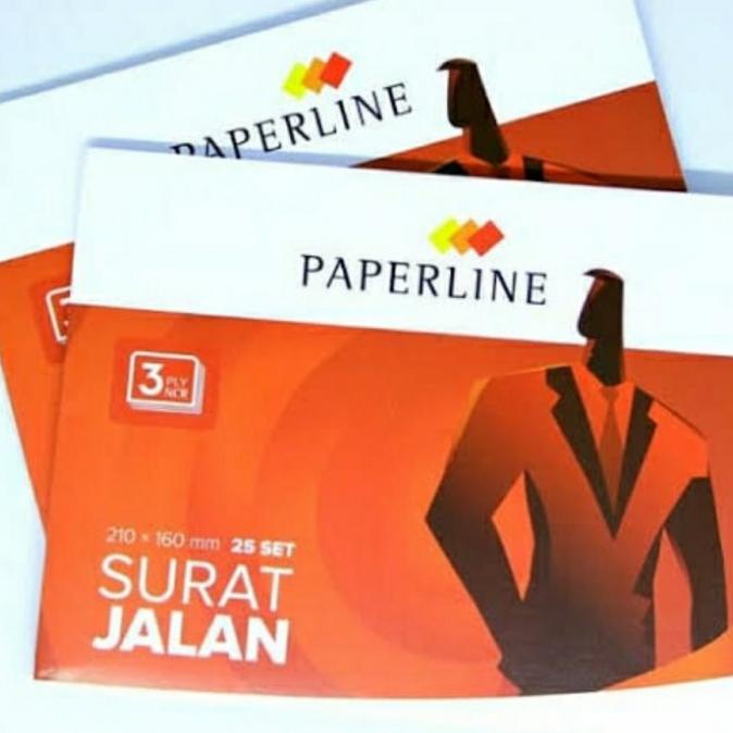 

Surat Jalan 3 Rangkap 3 Ply Paperline ( 1 Pack isi 10 buku )