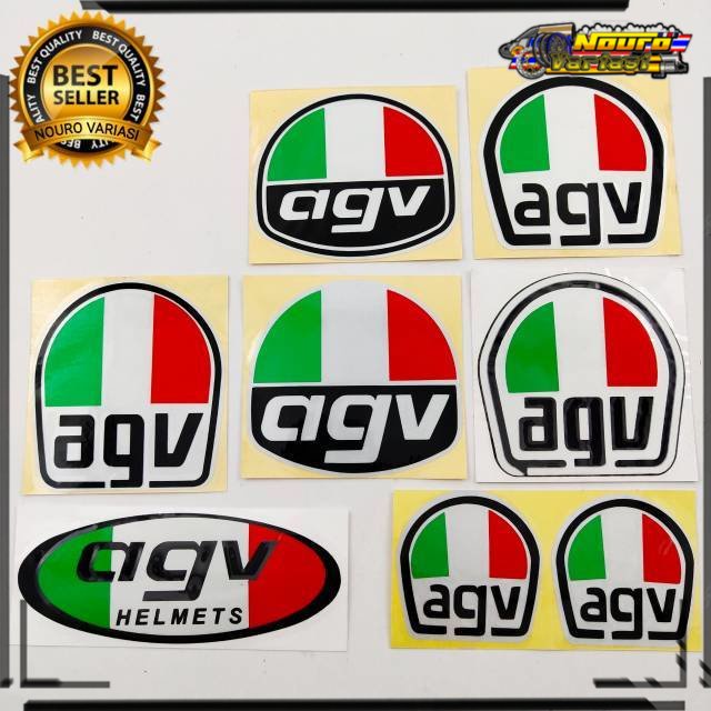 COD stiker cutting helm agv visor AGV aprilia  bahan kwalitas bagus mantap