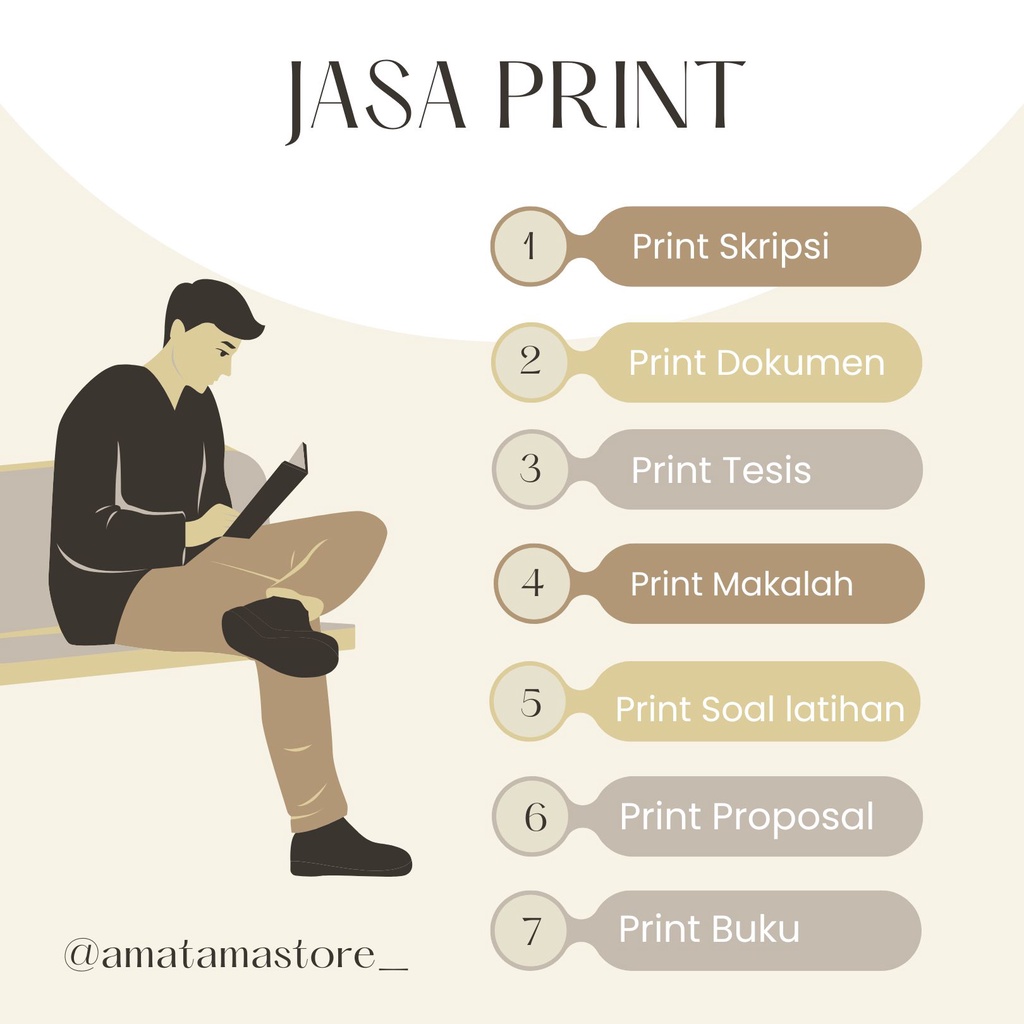 

TERMURAH DI BEKASI JASA PRINT/CETAK A4/Q4 HVS 80 GSM